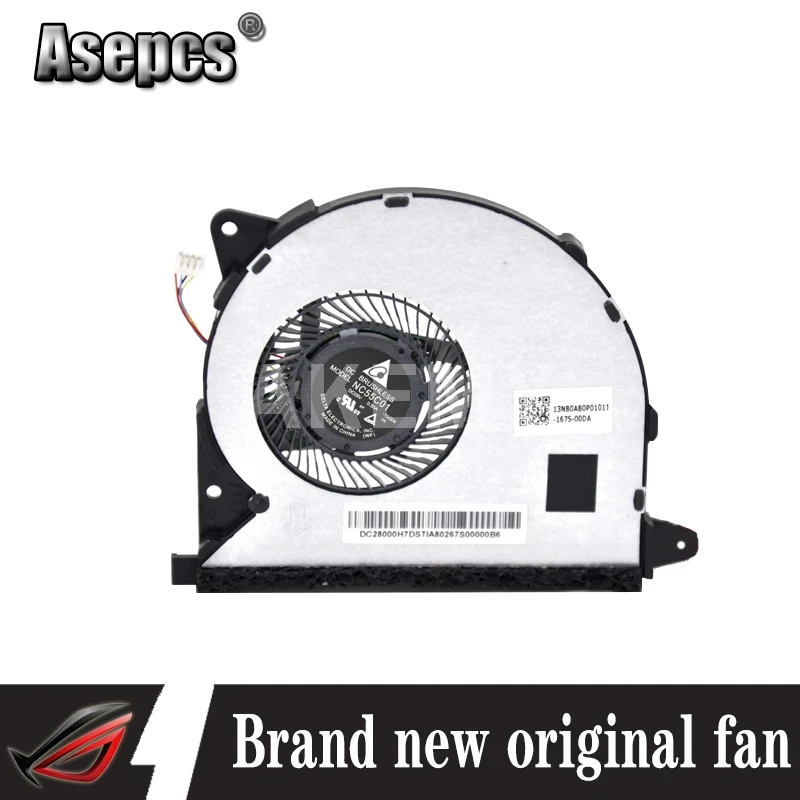

Akemy For Asus UX305 UX305U UX305UA U305UA U305U laptop fan CPU cooler FAN NC55C01-15G04 13NB0AB0P01011