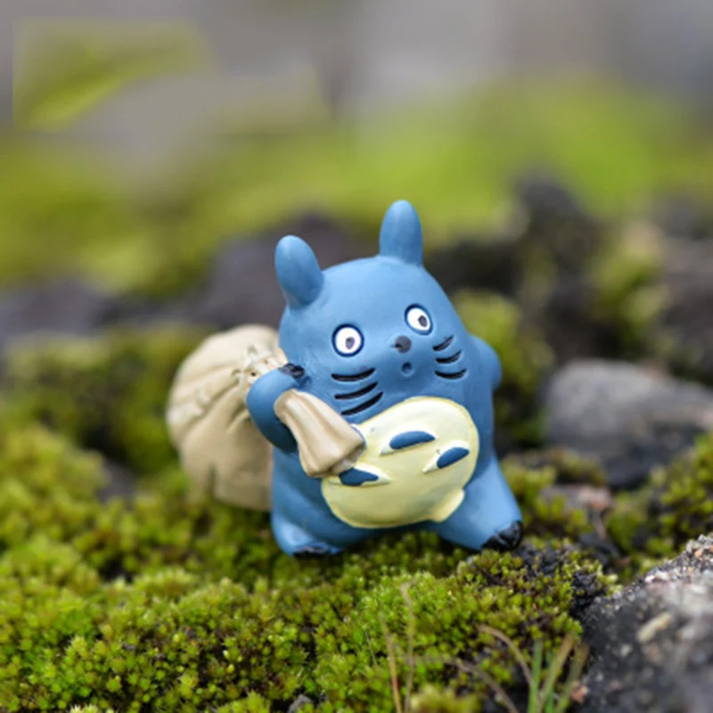 Tonari Lovely Totoro Travel Man японское аниме модель маленькая статуя фигурка ремесла