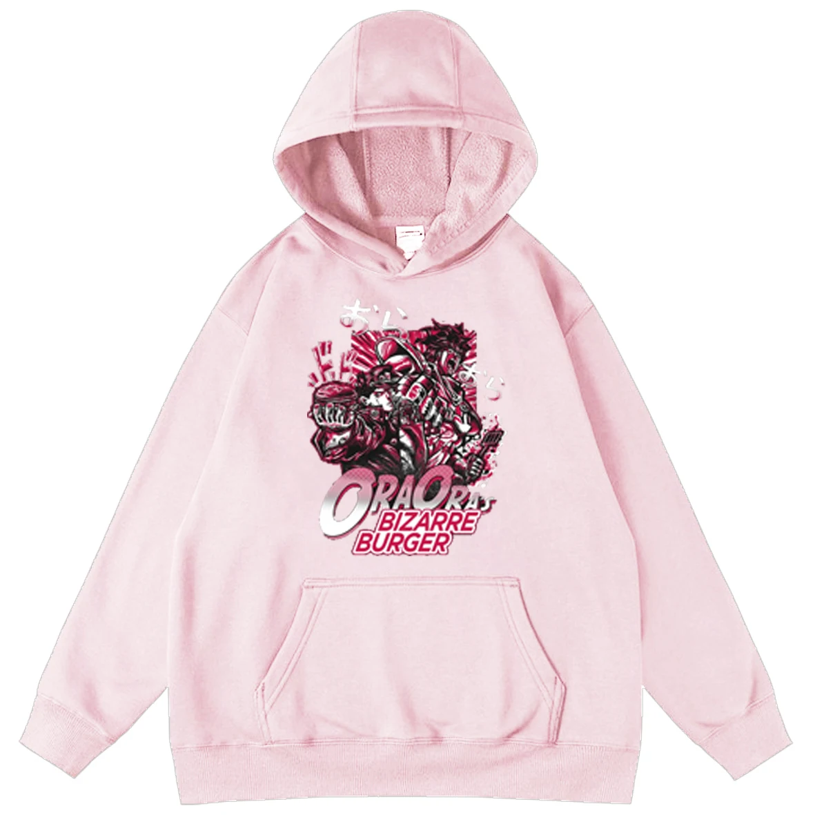 

JoJo's Bizarre Adventure Men's Oversized Sweatshirts 2021 Streetwear Long Sleeve Tops Boys Anime Printing Hooded Hoodie Pullover
