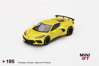 mini gt 164 chevrolet corvette stingray 2020 accelerate yellow diecast model car