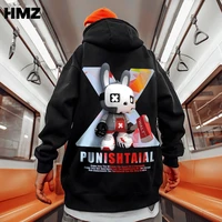 hmz fashion casual cotton hoodie autumn 2021 new high street hoodie cartoon sweatshirt men hip hop print hoodie streetwear men