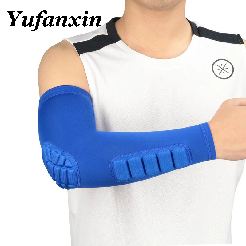 

arm sleeve armband elbow support Basketball Arm Sleeve Breathable Football Safety Sport Elbow Pad brace protector