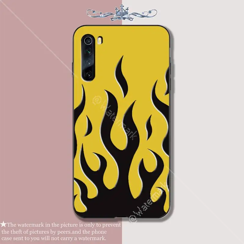 

Maiya Ashion Flame Pattern Luxury Phone Case Coque For Xiaomi Redmi 6 7 A 8 9 S2 K20 Note 6 7 8 9 8t 8 Pro Silicone Cases Coque