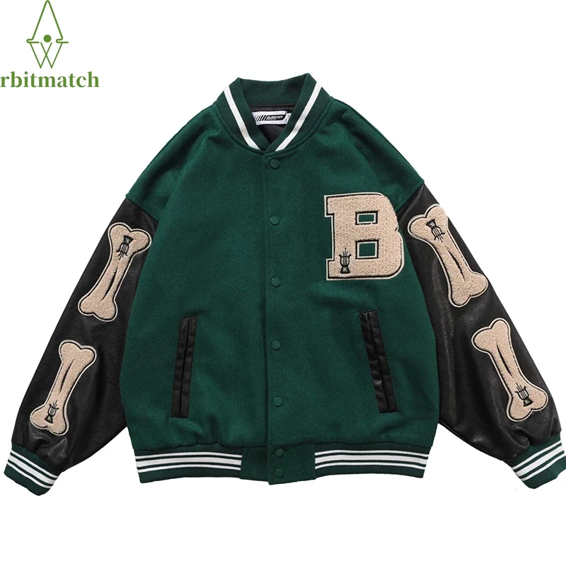 Куртка бомбер Мужская/женская в стиле хип хоп|Мужские куртки| |