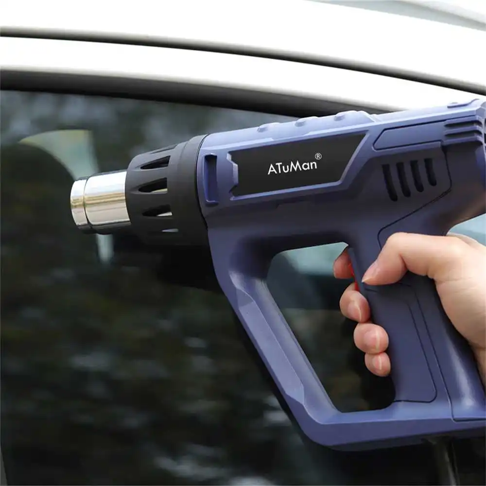 

DUKA AtuMan HG-1 2000W Heat Gun 220V Adjustable Temperature With 4 Nozzles Hot Air Heater For Crafts Shrinking PVC Stripping