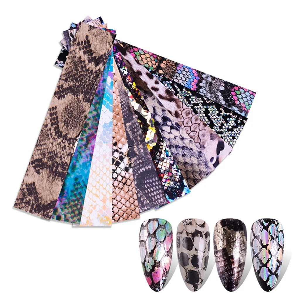 Голографическая поп наклейка для ногтей 2020 переводная бумага наклейки красоты