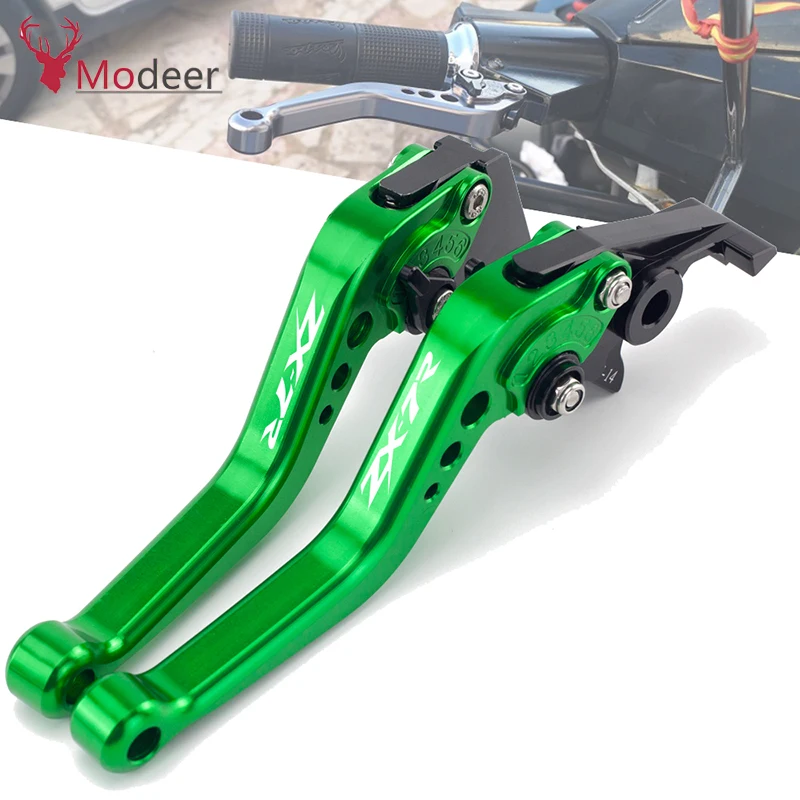 

Короткие Рычаги тормозной муфты для Kawasaki ZX7R / ZX7RR 1989-2003 2002 аксессуары для мотоциклов регулируемые 8 цветов CNC Logo ZX 7R/7RR