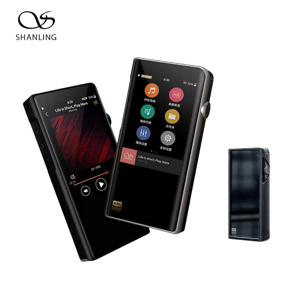 SHANLING M5s плеер AK4490EQ AD8397 32 бит/768 кГц Bluetooth wifi DAP FALC без потерь MP3-плеер DSD256 Hi-Res аудио сбалансированный выход