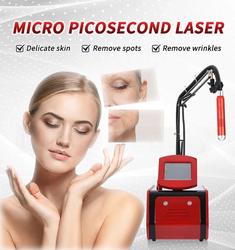 

Pico Laser 532nm 755nm 532nm 1064nm Carbon Peeling ND YAG Laser Tattoo Removal Freckle Treatment Whitening Picosecond Machine