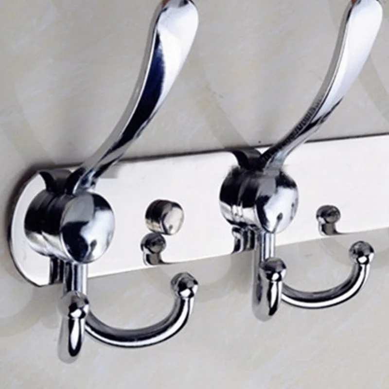 Новый настенный крючок из нержавеющей стали 1/2 шт Многофункциональная вешалка