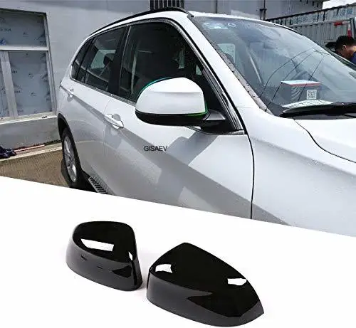 

Suitable for BMW X5 X6 X7 F15 F16 G05 G06 G07 2014-2021 ABS piano black exterior rearview mirror cover trim