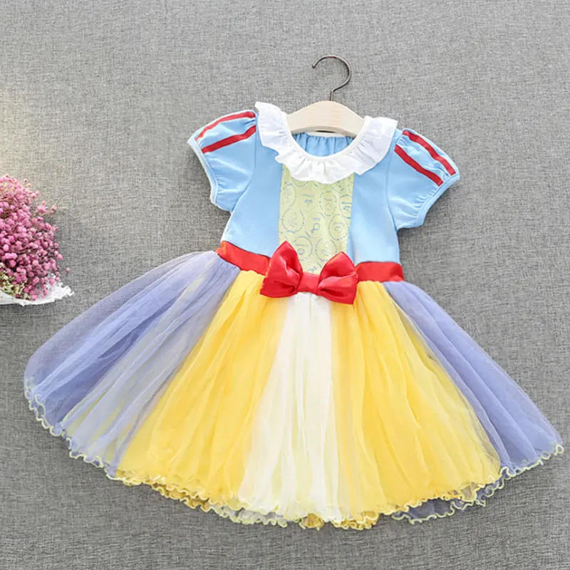Kids Girls Dresses Princess Alice Halloween Costume Baby Girl Clothes Summer Party Dress vestido Fit 80-130cm | Детская одежда и