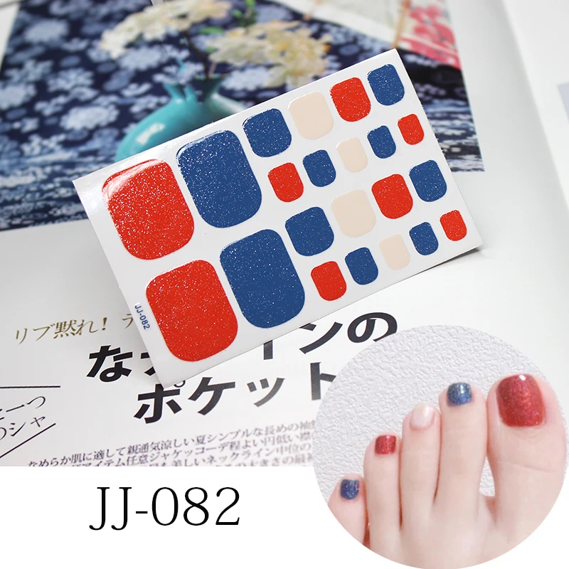 22 шт./лист блестящие наклейки для ногтей|Стикеры и наклейки| |