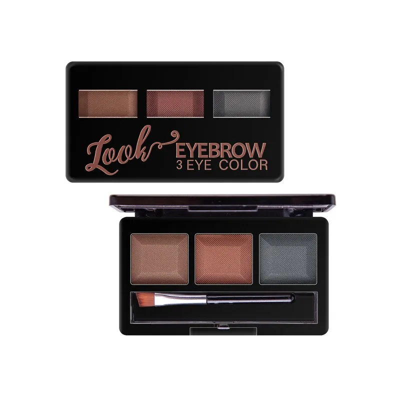 Палитра пудры для бровей стойкая водостойкая пудра 2019| |