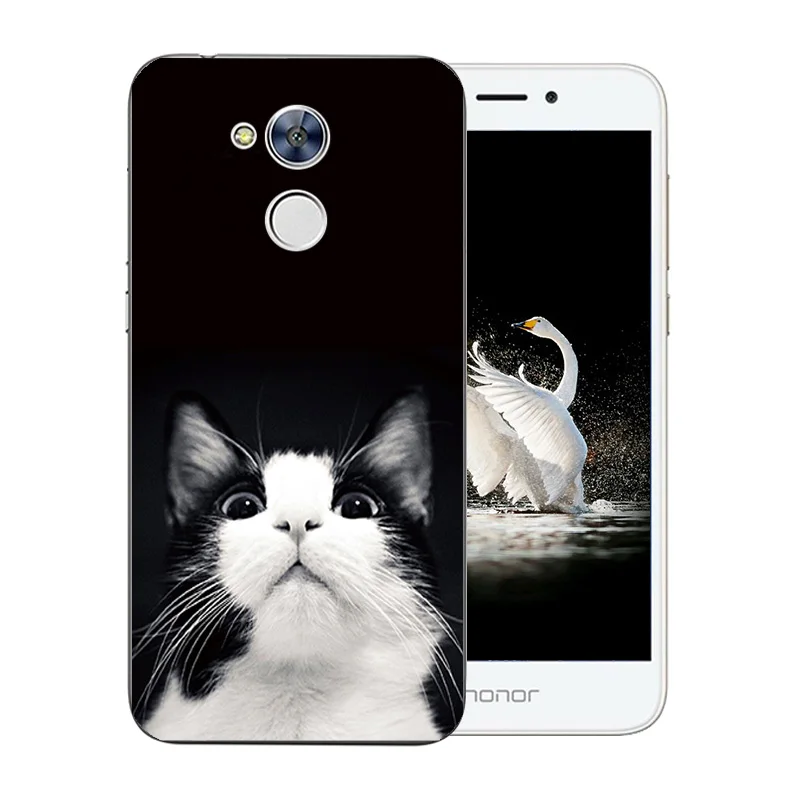 Мягкий силиконовый чехол из ТПУ для huawei Honor 6a 6X 7X 8X 5C 7A Pro 7C 9 телефона Funda Y6 2018 узор