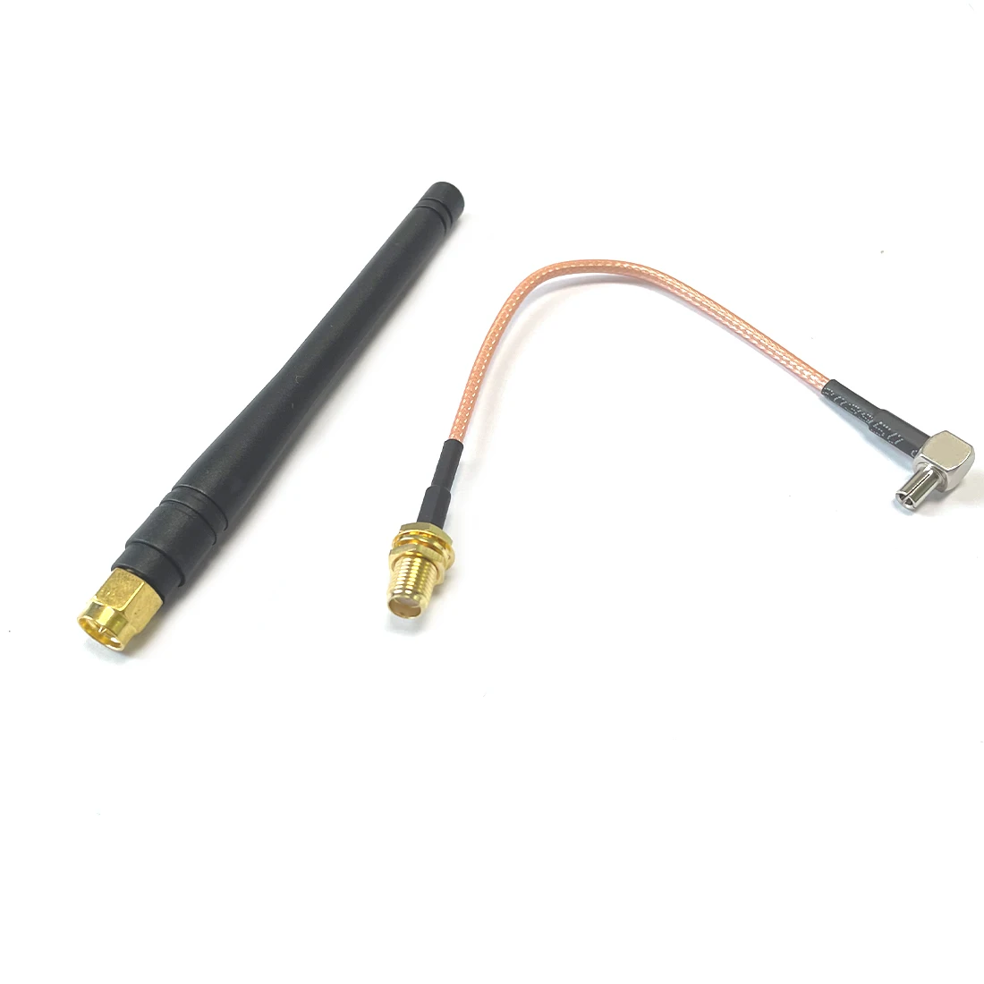 Антенна 3G GSM 800-2100 МГц 3dBi SMA Male Omni Aerial + Female Switch TS9 Connector RG316 Jumper Cable 15 см | Обустройство