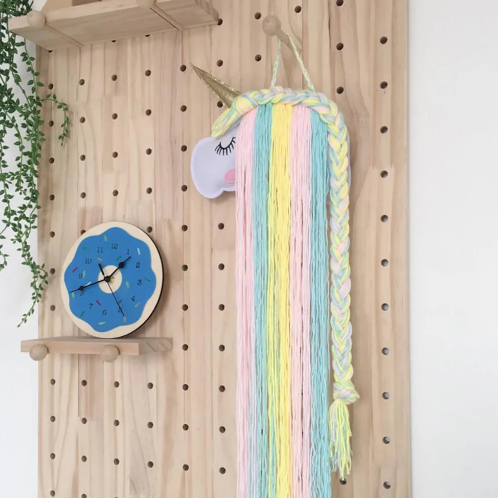 Декоративные украшения для детской комнаты настенное украшение в виде единорога