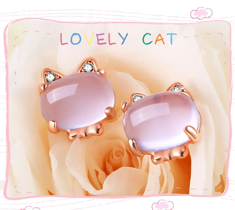 Популярные серьги с розовыми кристаллами и мозаикой из серебра 925 пробы модные