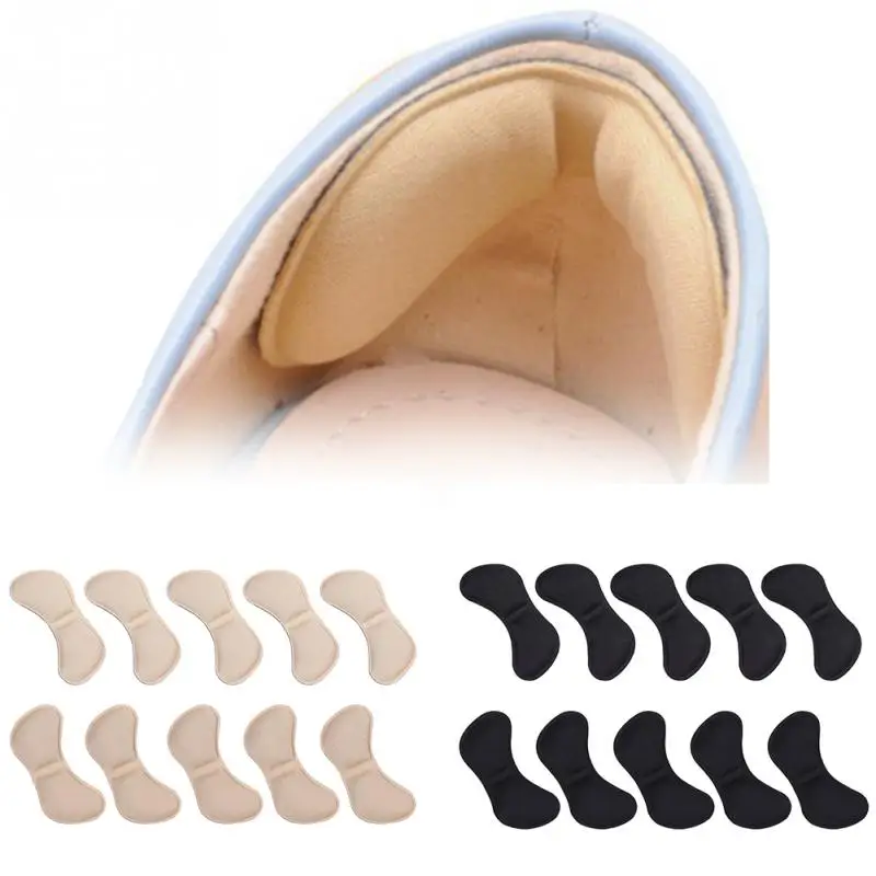 5 пар, противоизносные клейкие подушечки для пятки стельки для облегчения боли, вкладыши для пятки наклейка пятки, накладные стельки