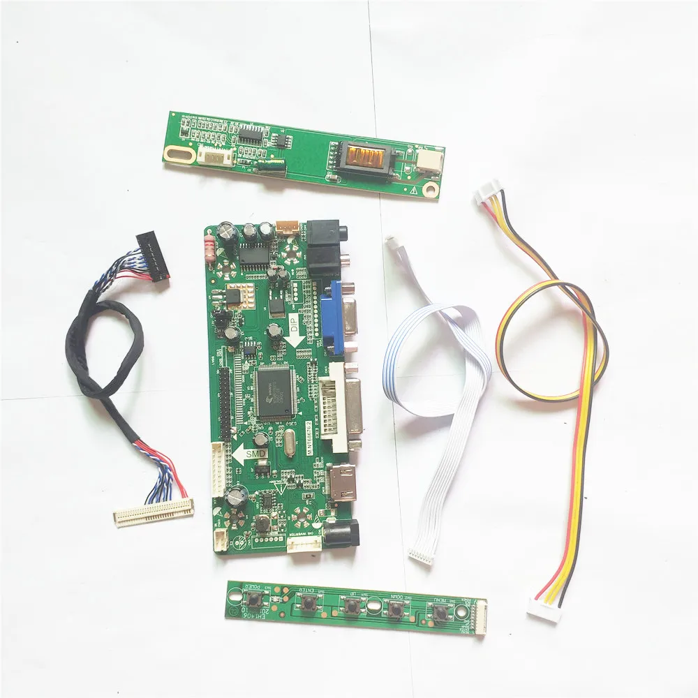 Для HT141WX1 100/101/102 CCFL LVDS 30Pin M.NT68676 плата контроллера экрана VGA HDMI совместимая с DVI LCD 14 | Запасные части -1005001465724816