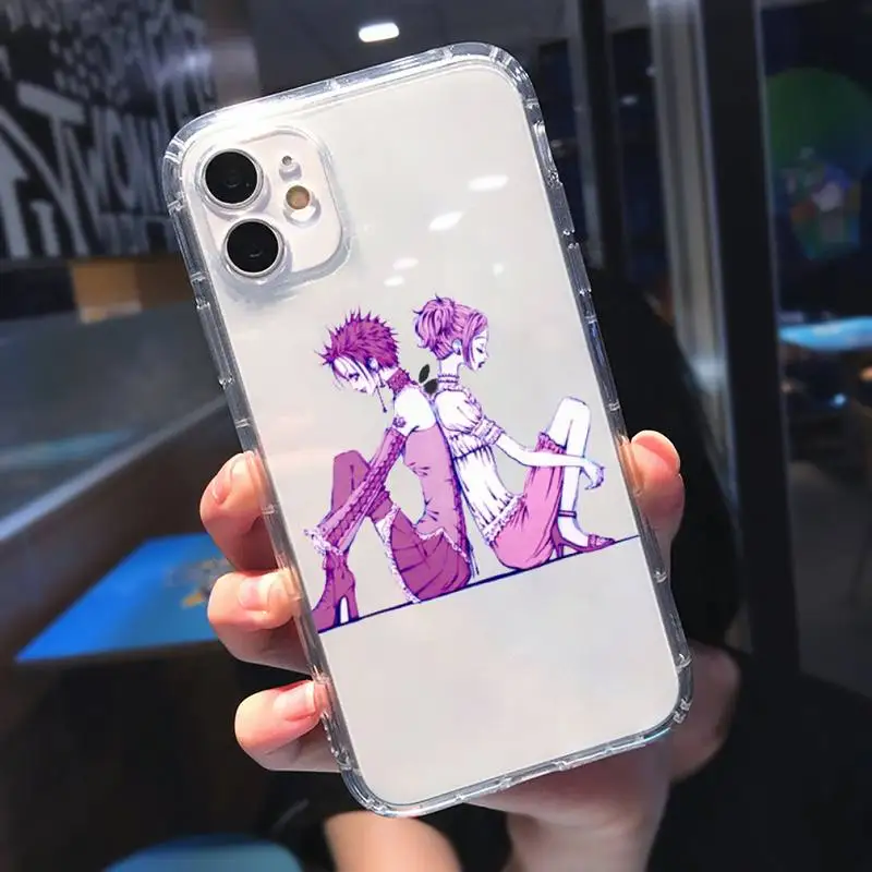 

Oosaki Nana Phone Cases Transparent for Clear iPhone 11 12 mini pro 8 7 6 6S XS MAX Plus X 5S SE 2020 XR