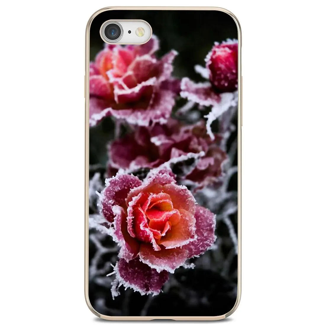 Чехол Sexy-Winter-cold-Frozen-Rose для Sony Xperia XA Z3 Z5 XZ1 XZ2 Z Z1 Z2 compact M2 M4 M5 C4 C6 E3 T3 | Мобильные