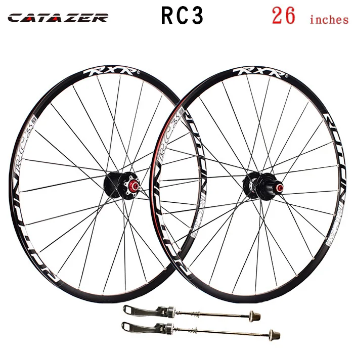 Günstig 26er Mountainbike Off Road MTB Carbon Fahrrad Laufradsatz 26 Zoll RC3 Disc Bremse 5 Lager 7-11speed 26 Zoll Fahrrad Räder