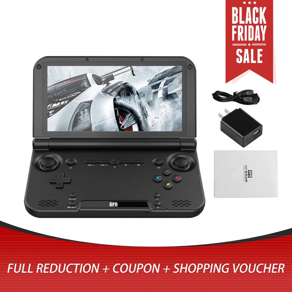 Новейший оригинальный GPD XD Plus 5 дюймовый сенсорный экран 4 ГБ/32 ГБ MTK 8176