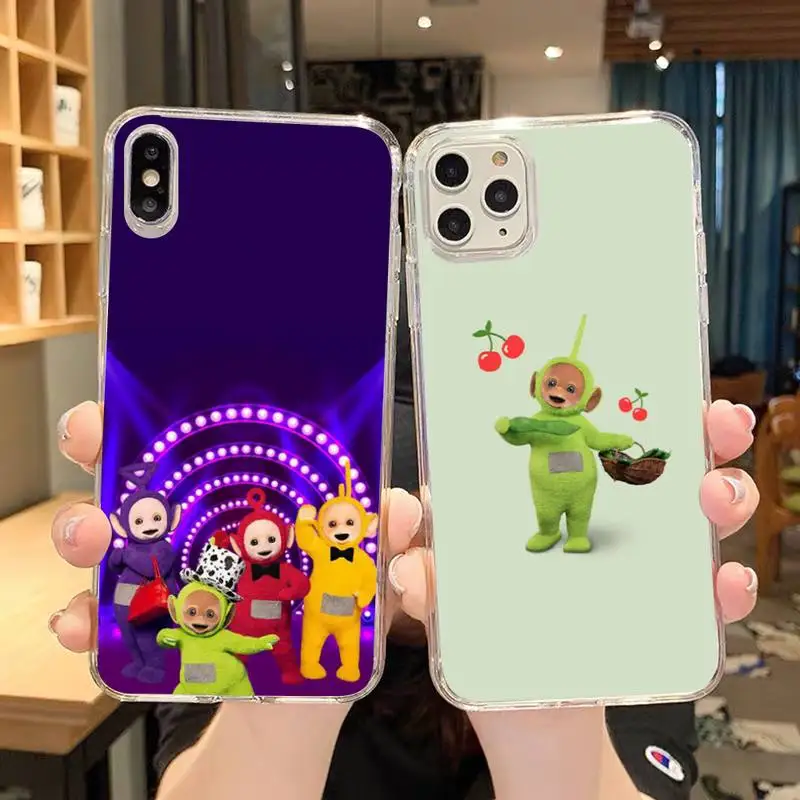 

Cute Teletubbies Phone Case For iPhone 12 Mini 11 Pro XS Max X XR 7 8 Plus