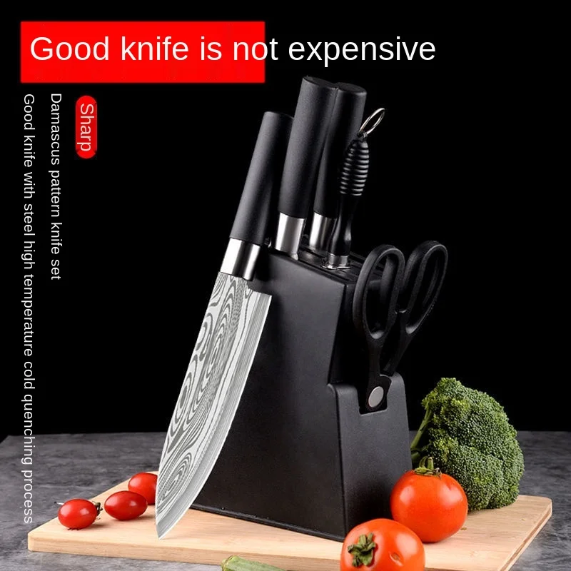 

Немецкий дамасский кухонный нож из нержавеющей стали