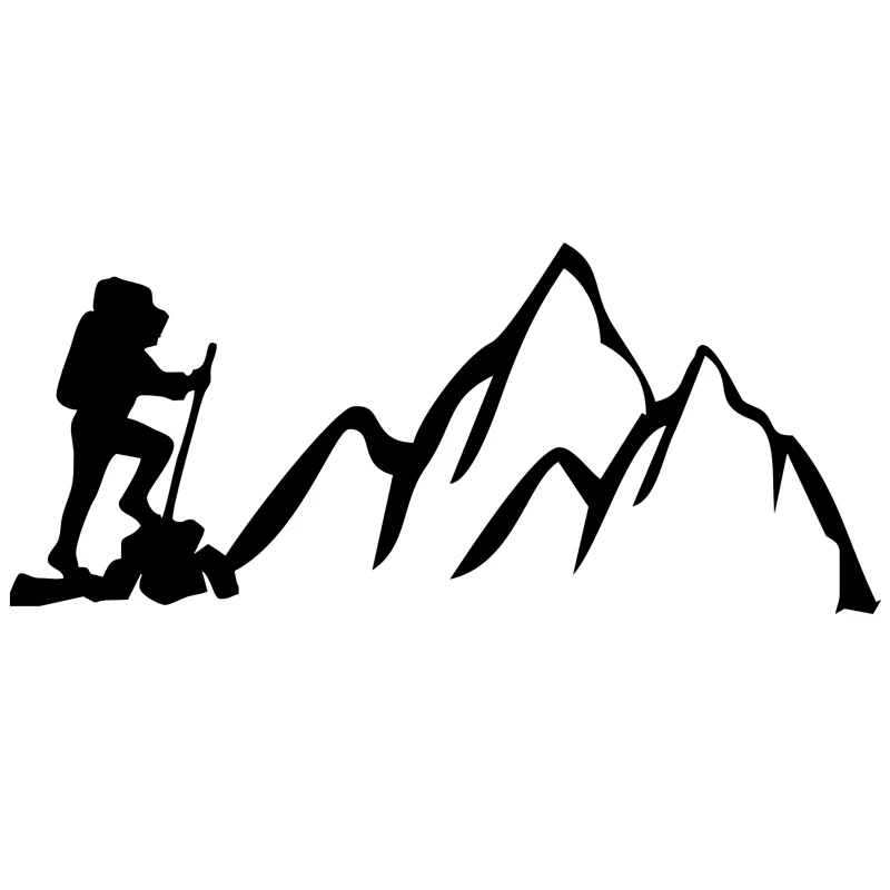 

Car Sticker Climbing The Mountains. Vertex Conqueror Funny Vinyl Car Window Body Decoration Decal,20cm*8.5cm