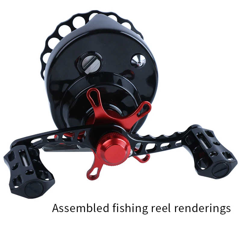 New Design Fishing Reel Handle Aluminum Alloy Fishing Reels Saw Shape Rocker High Quality Accessory Hole Size 5*8mm Accessories