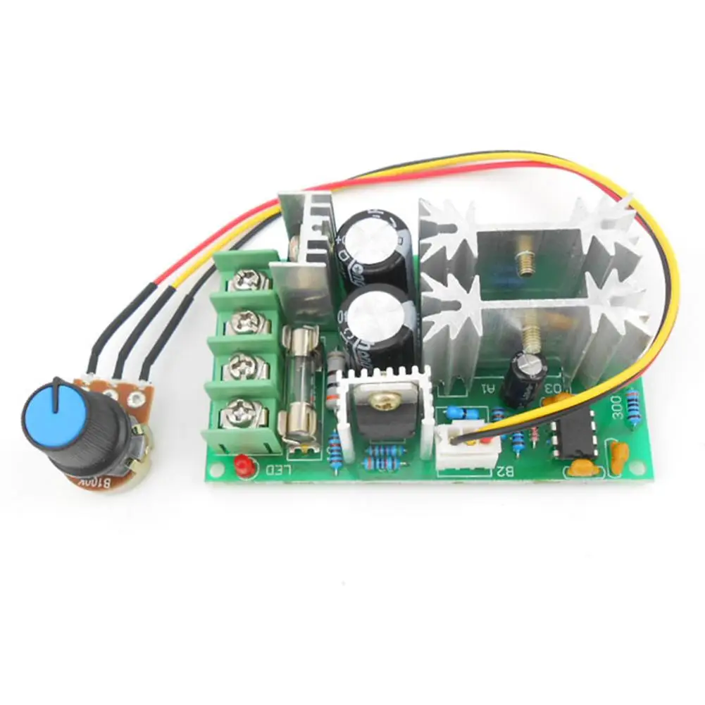 Hot Sale DC Motor Speed Controller 12/24/36/48V High Power Drive Module PWM Universal Governor | Инструменты