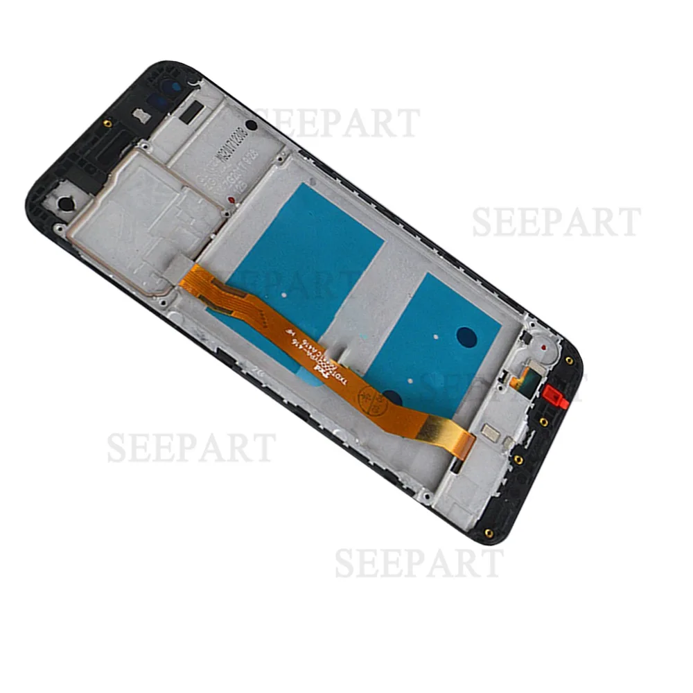 new screen for huawei p9 lite mini lcd display touch screen digitizer sla l22 lcd frame replacement for huawei p9 lite mini free global shipping
