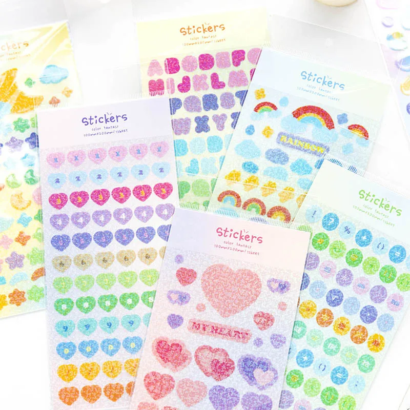 

Winzige Ins Alphabet Stickers Cute Bubble Stickers For DIY Journal Planner Diary Fridge Decor Art School Supplies