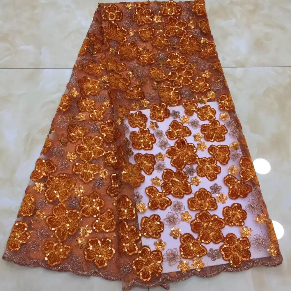 Новый Африканский тюль кружевной ткани высококачественный бархат кружева с