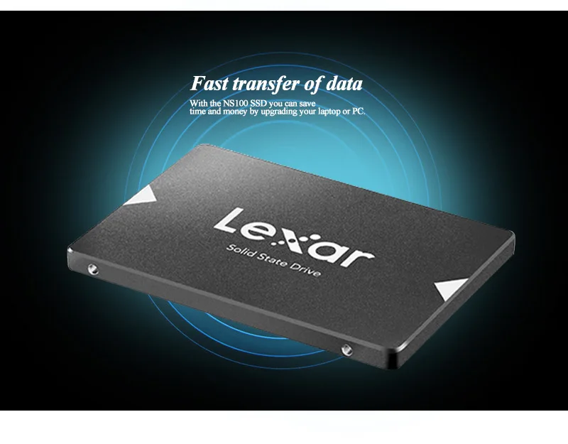 Lexar NS100 2," SATA 3 SSD 128 ГБ 256 ГБ Внутренний твердотельный накопитель 512 ГБ HD Жесткий диск высокая скорость для ноутбука Настольный ПК