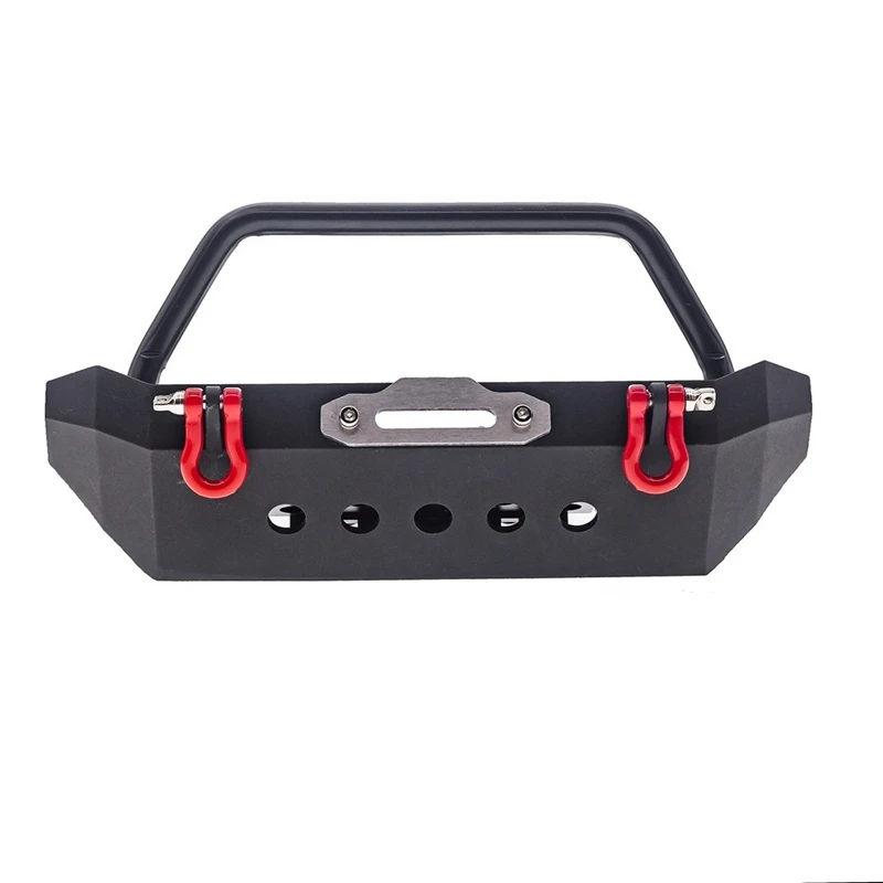 

Metal Bumper with Spare Tire Carrier for 1/10 Axial SCX10 III AXI03007 Front & Metal Rear Bumper & Back Hitch Carrier