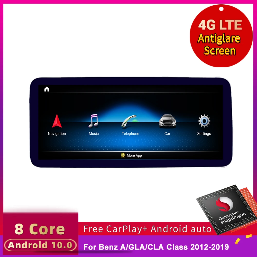 Автомобильная Мультимедийная система Android 10 0 4 + 64 ГБ автомобильный dvd плеер