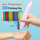 Новинка 2022, 3d-ручка из PCL филамента, низкотемпературная антиожоговая 3d-ручка для печати, игрушки для творчества и рисования для девочек и мальчиков, подарок