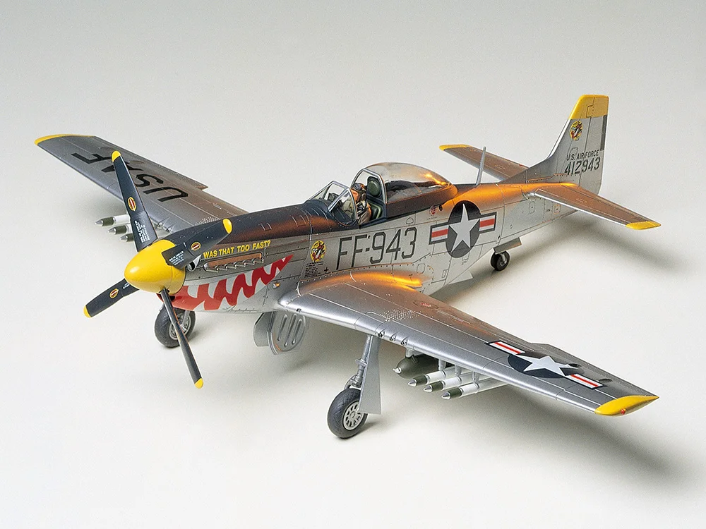 Tamiya 61044 1/48 масштаб североамериканский F-51D Мустанг корейский военный истребитель