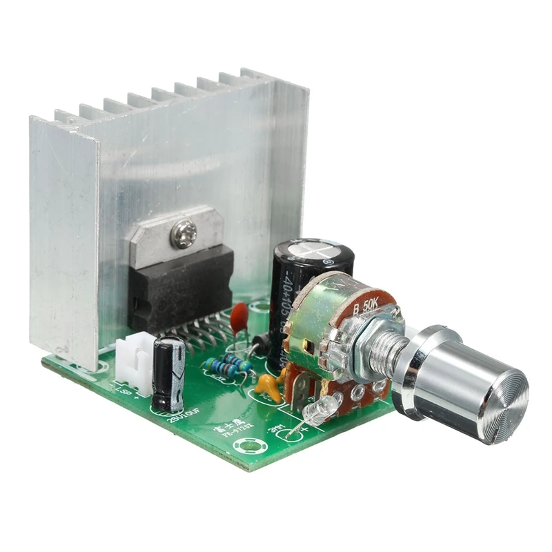 Горячая Tda7297 усилитель мощности плата 2 без Шума Ac и Dc 12V готовая