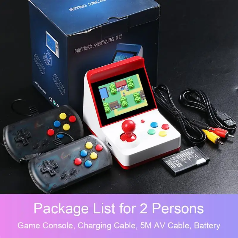 Портативная игровая консоль FC 8 бит портативная мини-аркадная Игровая приставка
