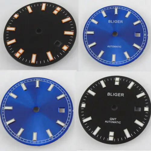 Окно с датой набора часов Bliger 31 5 мм светящееся подходит для Miyota 82 серии 2836 2824 2813