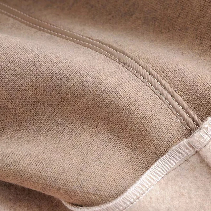 Autumn Winter With Belt Vintage Woolen Coats Women Solid Pockets Wool Outwear Office Ladies Jacket Coat Female Casaco Feminino | Женская