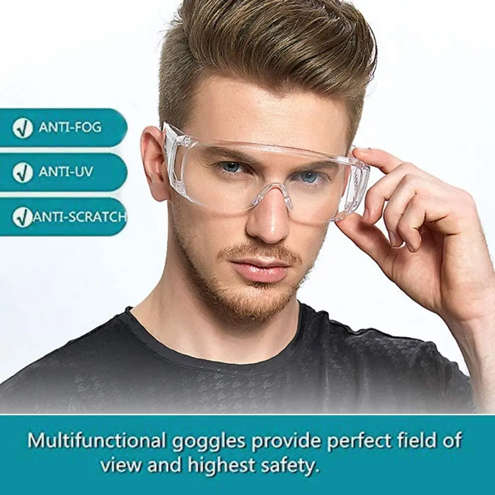 Защитные очки для лаборатории 2 шт. противотуманные защитные защиты от брызг