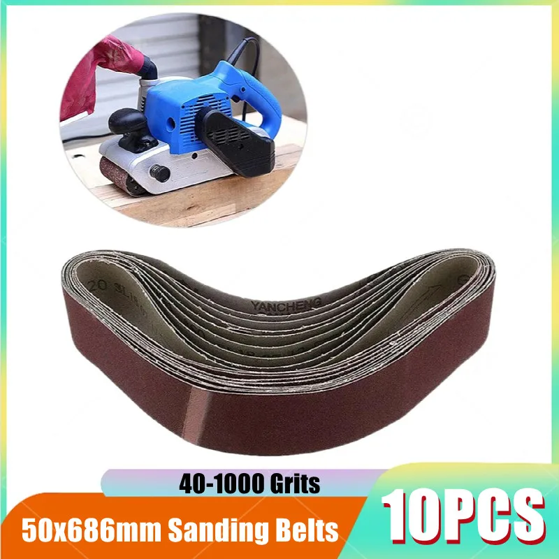 

Абразивные шлифовальные ленты, 40-1000 зерен, 10 шт./компл., абразивные шлифовальные инструменты, оксид алюминия, 50x68 мм