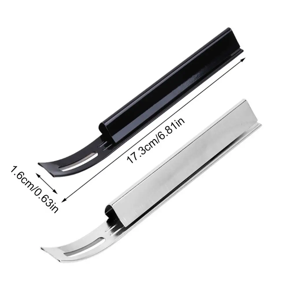 

DIY Handmade Leather Tools Stainless Steel Thinning Skiving Knife Trench Shovel Drop Shipping Steel Modern Safety Bevele
