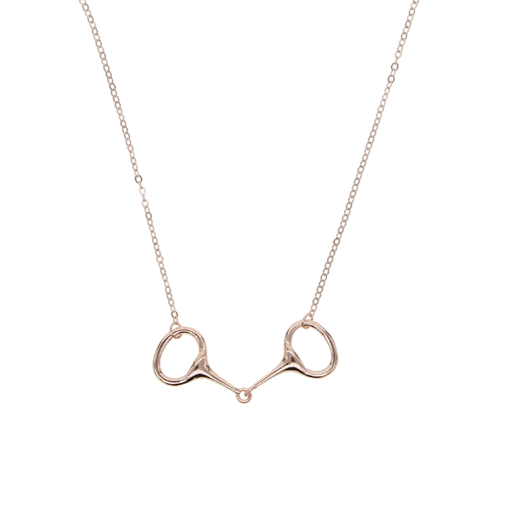 Женское Ожерелье чокер с подвеской в виде лошади из серебра 925 пробы|necklaces for women|maxi