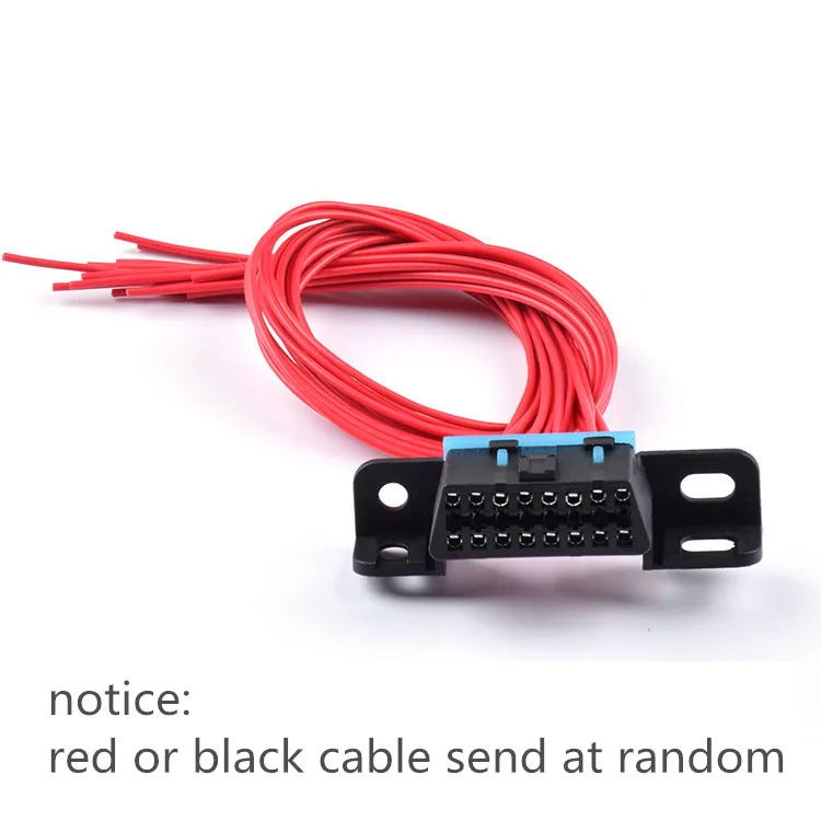 Универсальный автомобильный Собранный OBD2 16Pin Женский Разъем для OBDii